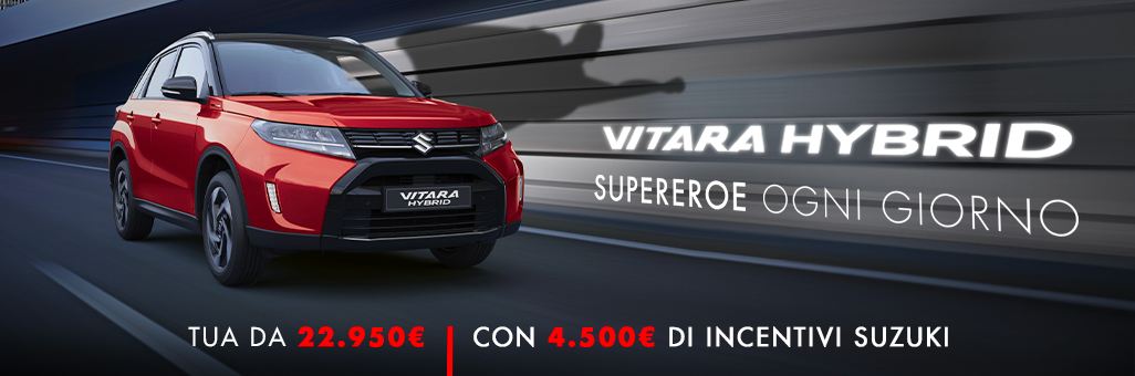 Nuova Suzuki Vitara Hybrid Full Image