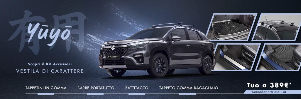 Suzuki S-CROSS Hybrid – Kit accessori “YUYO” Full Image